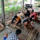 Sholeh Rohmadi, Mahasiswa Universitas Boyolali : Pengolahan Sumber Daya Alam Bambu Menjadi Kerajian