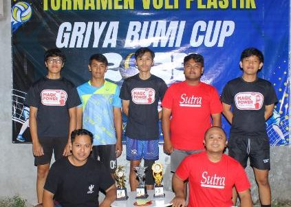 Turnamen Bola Voli Plastik “Griya Bumi Cup 2025” Memasuki Babak Semifinal