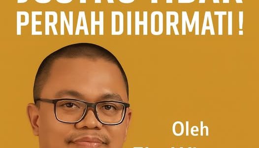 Mengapa Orang yang Haus Dihormati Justru Tidak Pernah Dihormati ! Oleh Eko Wiratno(EWRC Indonesia)