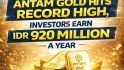 EWRC Indonesia: Antam Gold Prices Break World Record, Investors Earn Up to IDR 920 Million per Year