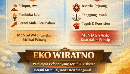 Makna Nama Eko Wiratno, Kepemimpinan Pelopor di Tengah Zaman yang Berubah