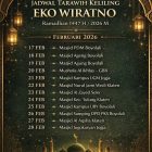 Tarawih Keliling Ramadhan 1447 H Gerakan Menghidupkan Masjid, Menguatkan Umat