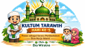 KULTUM TARAWIH HARI KE-5 Puasa sebagai Sarana Pembentukan Etos Kerja Islami  Oleh: Eko Wiratno (Warga Muhammadiyah Tinggal di Klaten)